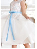 Beaded Multicolor Lace Tulle Stunning Flower Girl Dress Beaded Multicolor Lace Tulle Stunning Flower Girl Dress
